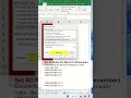 Change cell color depending on the month of the date in the cell - Excel Tips and Tricks #shorts