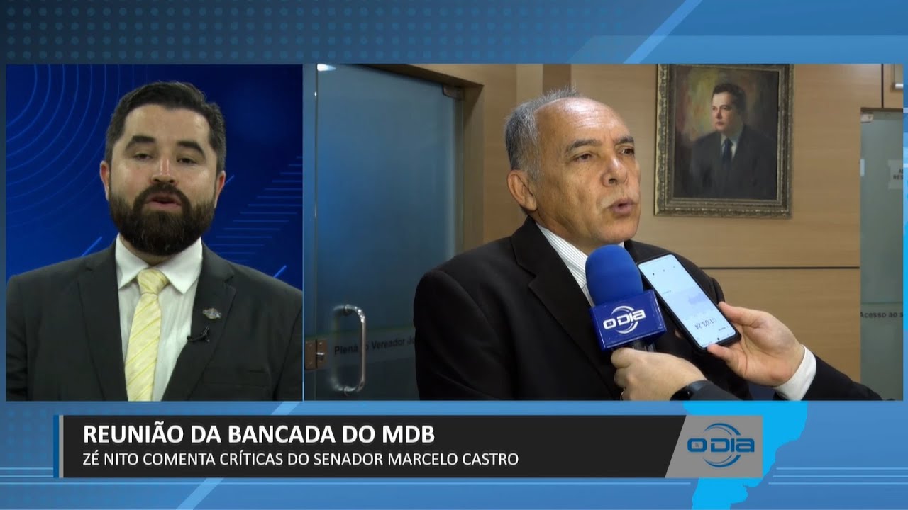 Zé Nito comenta críticas do Senador Marcelo Castro 28 06 2023