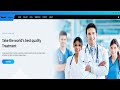 How To Make A Responsive Website Using Html,Css and Javascript | Healthcare Website|| website Part1