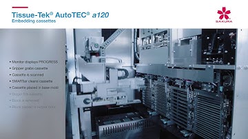 Tissue-Tek AutoTEC® a120 – Embedding cassettes