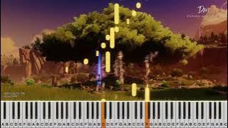 Download lagu GENSHIN IMPACT | Dusk in Mondstadt (Mondstadt OST) (Piano Tutorial)