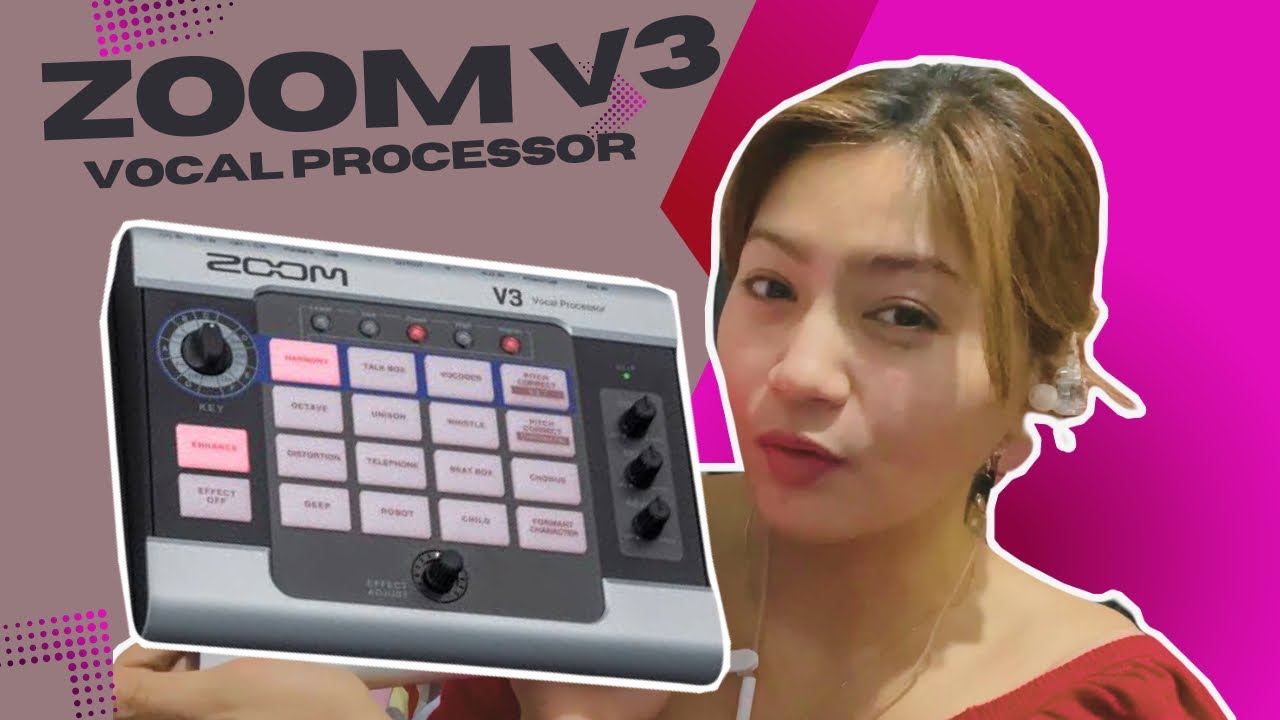 how-to-use-zoom-v3-vocal-processor-vocal-effects-audio-interface