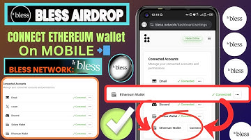 Bless Network Airdrop 2025: Connect Ethereum Wallet (EVM wallet) on Mobile Tutorial || DO IT NOW