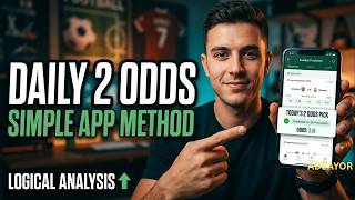 Another Simple Logical Analysis to Win Daily 2 Odds Using This Football Prediction App screenshot 2