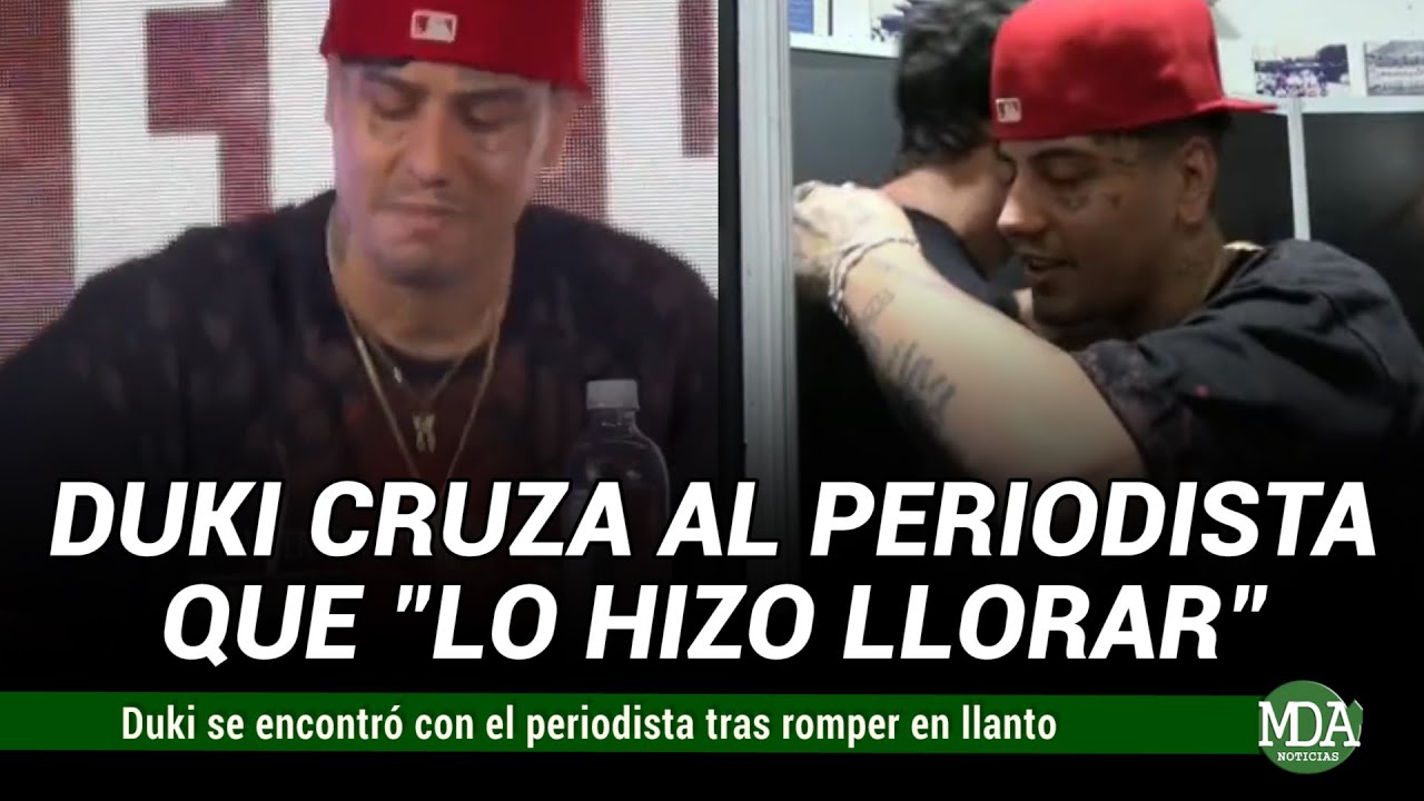El ENCUENTRO de DUKI con el PERIODISTA que le HIZO una PREGUNTA que lo HIZO LLORAR