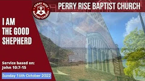 I Am the Good Shepherd. Sunday 16th October 2022.