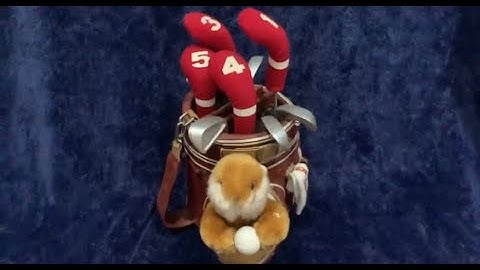 Gemmy Animated Caddyshack Gopher With Dancing Golf Clubs