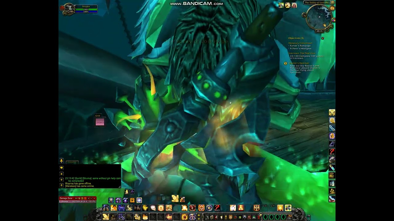 Sky-Reaver Korm Blackscar and Koltira Deathweaver