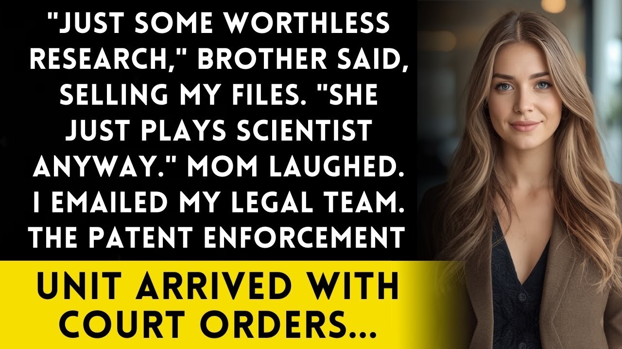 Brother 'Borrowed' My Research Files   They Were Worth $4 2M In Patent Protection