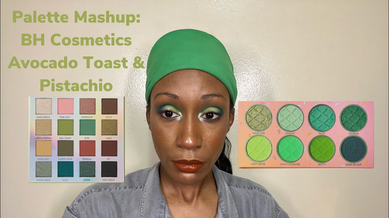 Palette Mashup: BH Cosmetics Avocado Toast 🥑 & Pistachio - YouTube