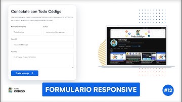 ¡CREA UN FORMULARIO RESPONSIVE CON HTML Y CSS EN MENOS DE 8 MINUTOS!