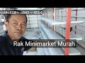17 juta 24 rak pinggir 10 rak dobel tinggi 180cm || murah poll