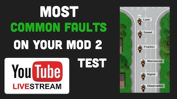 Our Weekly LIVE - STREAM Discusses The Most Common Module 2 Riding Faults