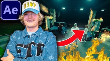 BURNING/FIRE effect like COLE BENNETT (Yeat - Poppin Tutorial)