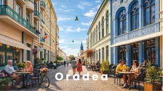 Travel vlog - Oradea Walking Tour 🇷🇴 | Stunning Art Nouveau City Center (4K)