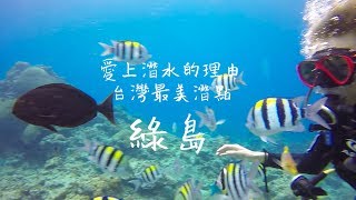 【#祖琪台東遊 】愛上潛水的理由- 台灣最美潛點綠島