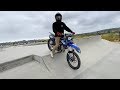 Dirt Bikes In Skatepark (Cops) - Buttery Vlogs Ep55