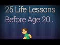 life lessons .