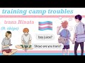 Training camp troubles (trans Hinata)