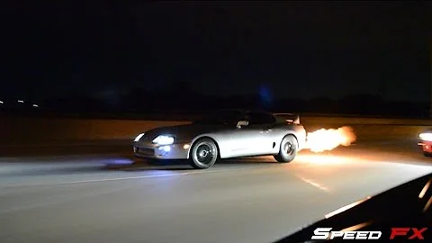 870WHP ZR1 VS 800WHP GT500(AUTO) W/ 1,000whp+ Supra!