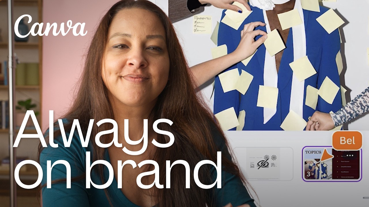 Start every design on brand with Canva AI 2.0