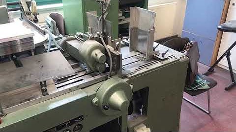 Müller Martini 227 inserting machine