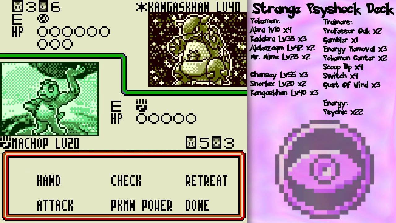 Pokemon Trading Card Game Videos for Game Boy Color - GameFAQs