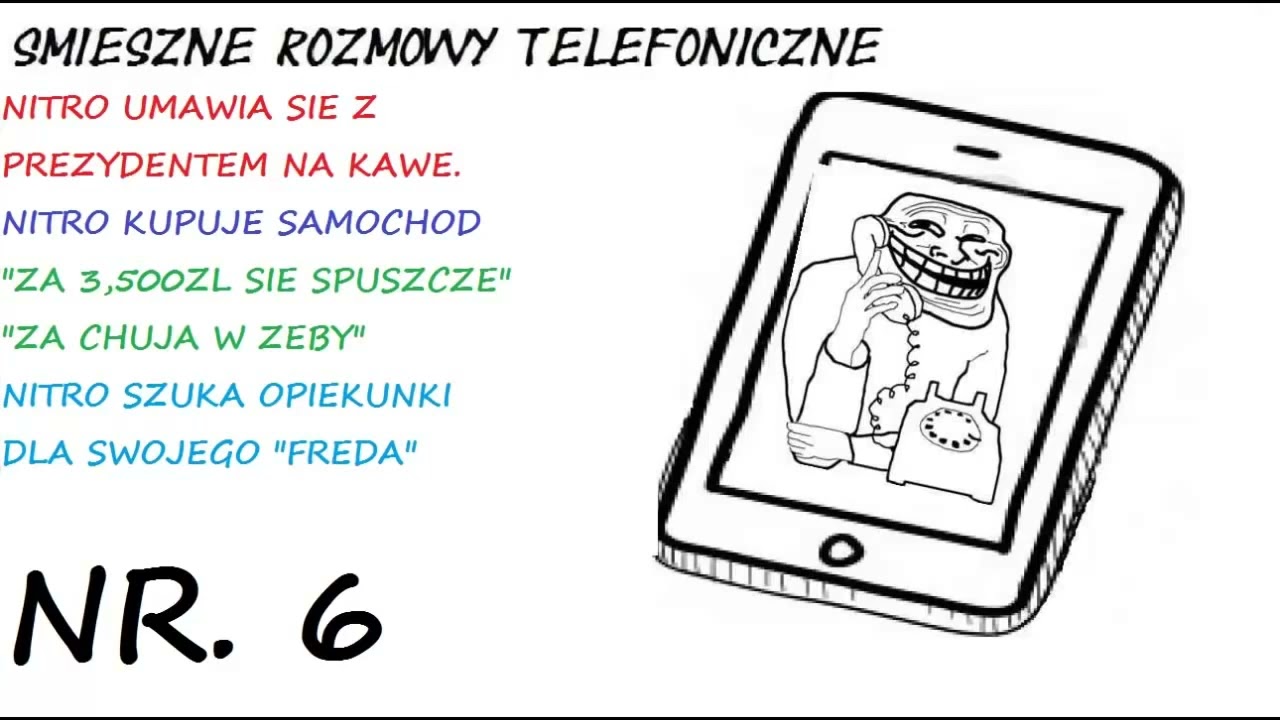 Śmieszne Rozmowy Telefoniczne   Kawa z Prezydentem   Samochód za ch  a w dvp3