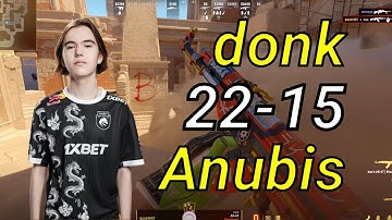 cs2 pov demo donk Faceit (Anubis) 22-15 | 2024/05/25 #CS2 #Demo #POV