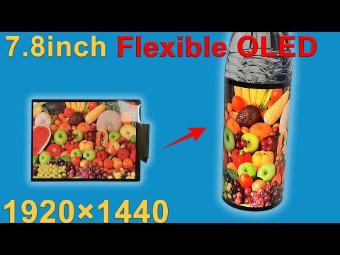 Rollable OLED in Action! | Bendable OLED Screen Demo - Flexible, Curved, and Ultra-Thin Display