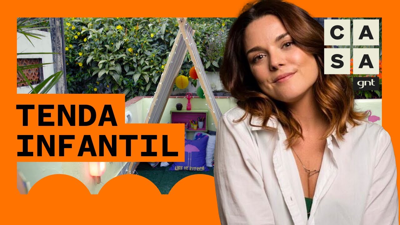Aprenda a fazer uma cabana infantil | Faça Você Mesmo | Thalita Carvalho
