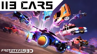 Rocket League - All 113 Cars