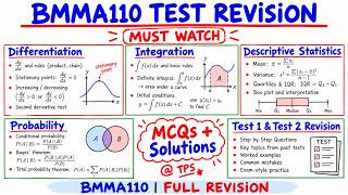 BMMA110 TEST REVISION | MUST WATCH!