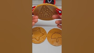 Squid Game 3️⃣ Nightmare Triangle Dalgona 🦑😱 ASMR #squidgame3 #dalgona #asmr #shorts