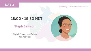 Digital Privacy and Safety for Activists