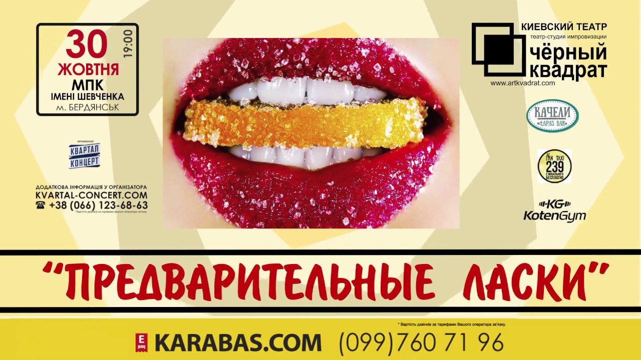 Предварительные ласки в машине
