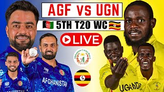 🔴Live: AFG vs UGN Live Match | Afghanistan VS Uganda | T20 WC 2024 LIVE | Afghanistan live