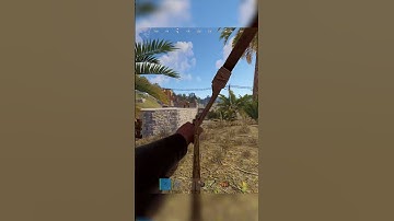 UNREAL BOW SNOWBALL SOLO RUST #rustgame #rustclips #rust2024