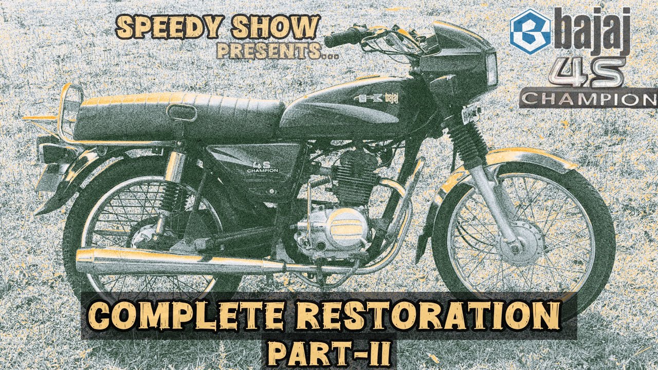 BAJAJ KB4S|RESTORATION PART-2| 