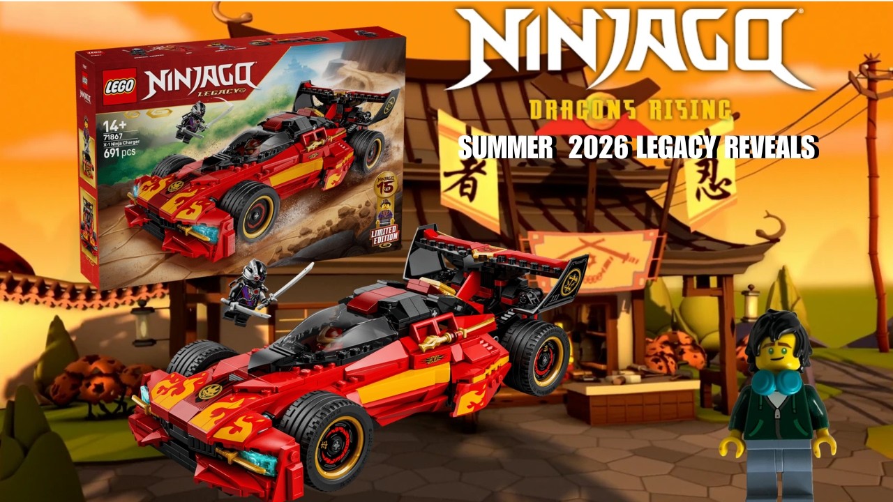 NINJAGO Legacy X-1 Ninja Charger 15th Anniversary REVEAL!!!!!