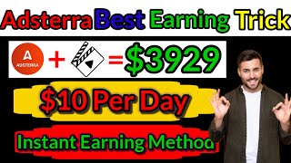 Adsterra earning trick using movies and Facebook || 29 earn and learn