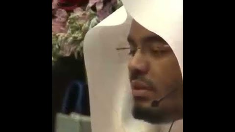 تلاوة مرئية للشيخ ياسر الدوسري