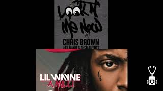 Look At Me Now VS. A Milli - Lil Wayne, Chris Brown, Busta Rhymes (Look At Milli Now) Resimi