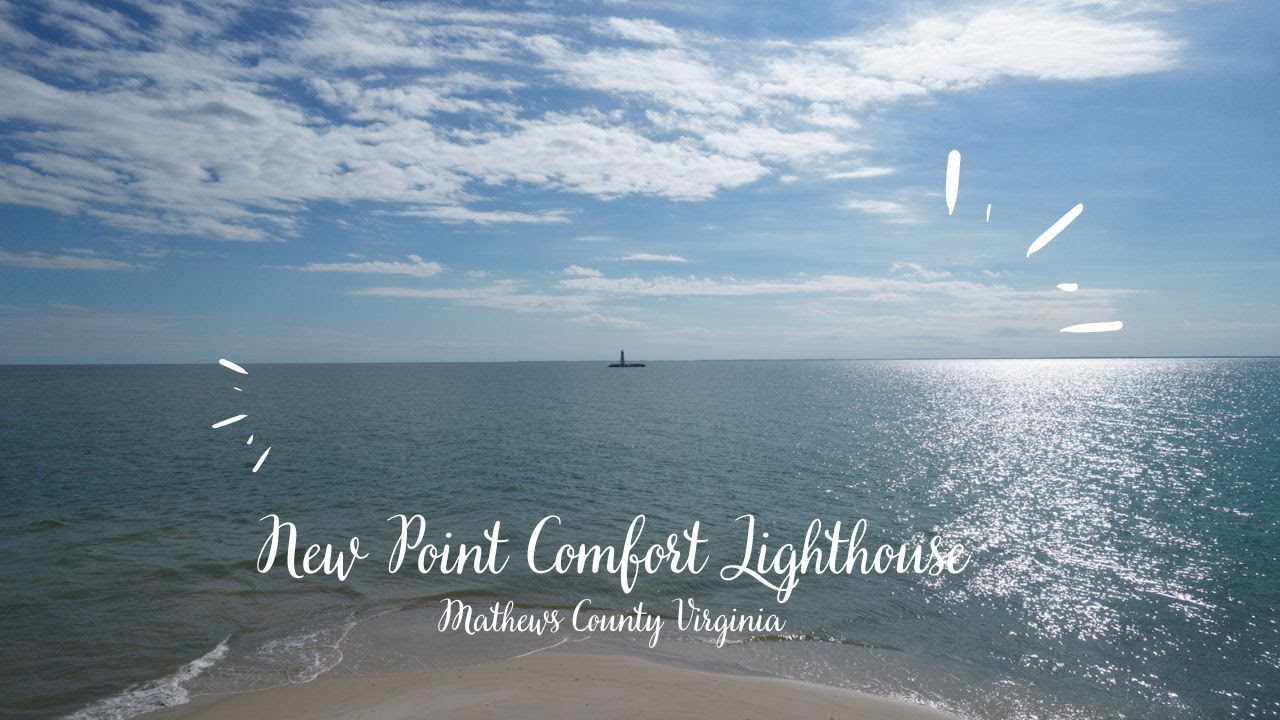 New Point Comfort Lighthouse Flyout. New Point, VA YouTube