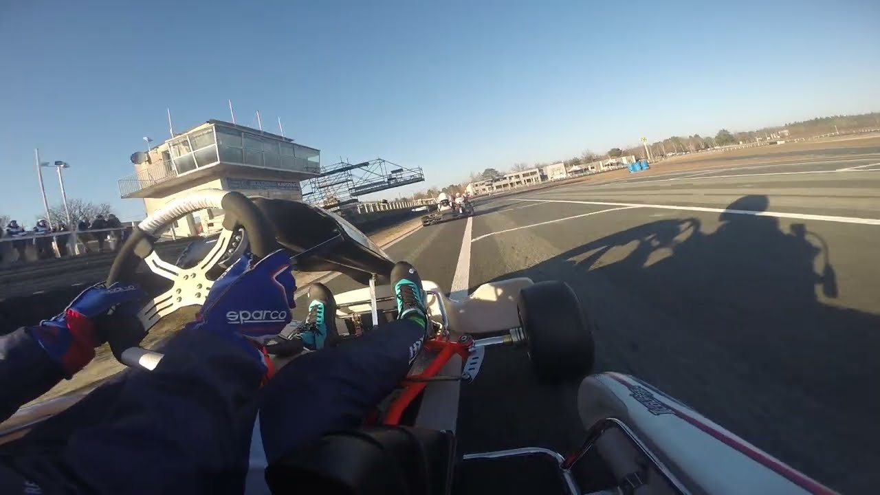 onboard at salbris ( it was my first time since one year and my first time in rotax max )