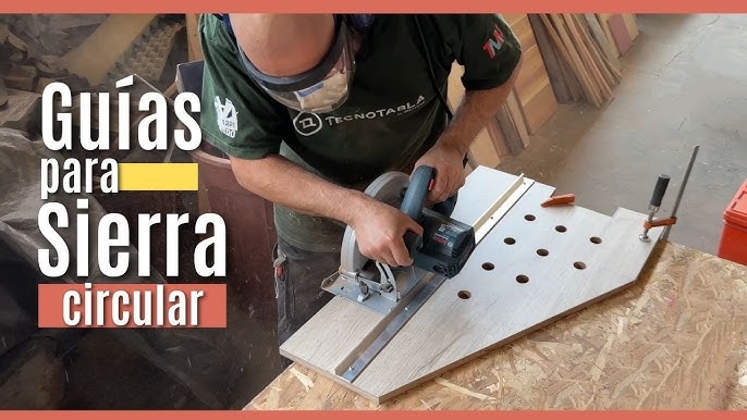 PRÁCTICA GUÍA para SIERRA CIRCULAR // CORTES en 90 grados PERFECTOS! 