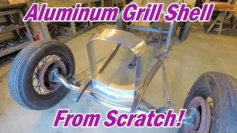 Making a Grill Shell From Scratch! | Boat-tail Speedster Pt. 28