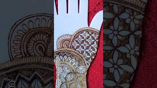 Henna Tutorial | Mandala mehndi design #mehndi #creativehenna #hennatattoodesign #shorts​ #trending