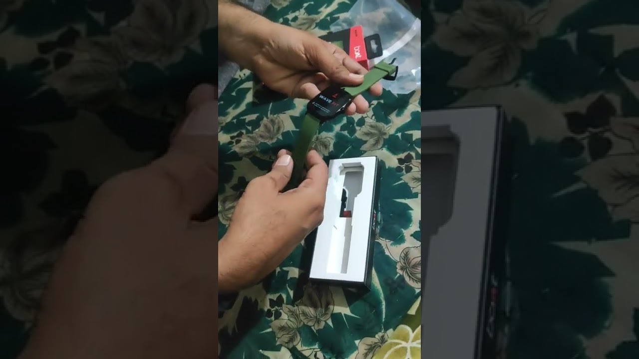 Boat waveFit smartwatch unbox and review...