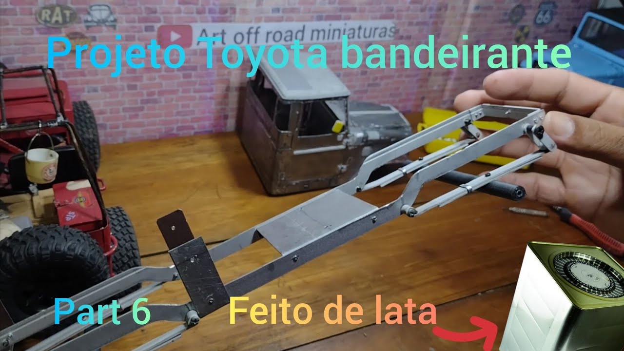 Toyota bandeirante FJ45 part 6 recorte e montagem do chassis YouTube